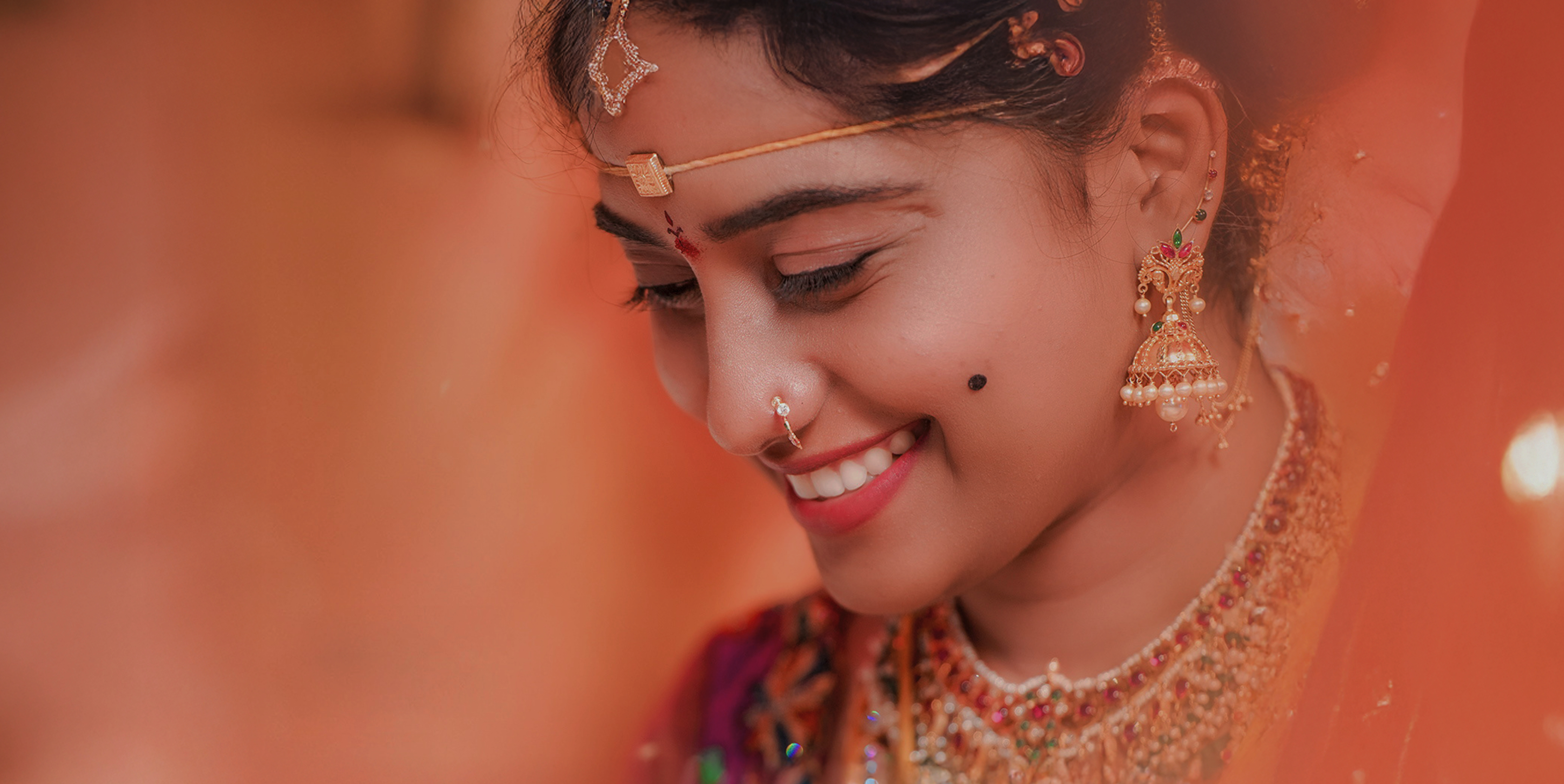 Joyful Bride - Radiant smile capturing the happiness of special moments